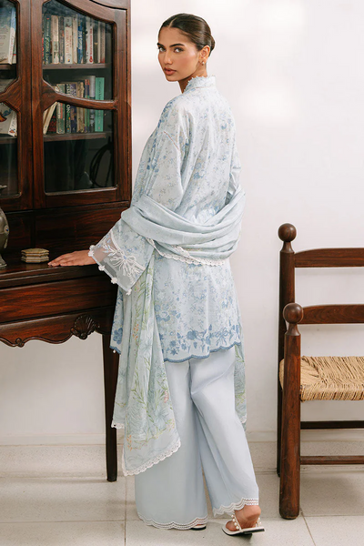 3PC PRINTED CAMBRIC SUIT