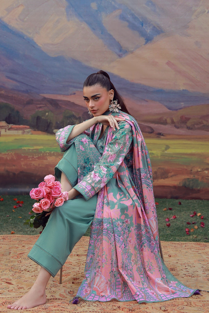 Mirha Unstitched Printed Lawn