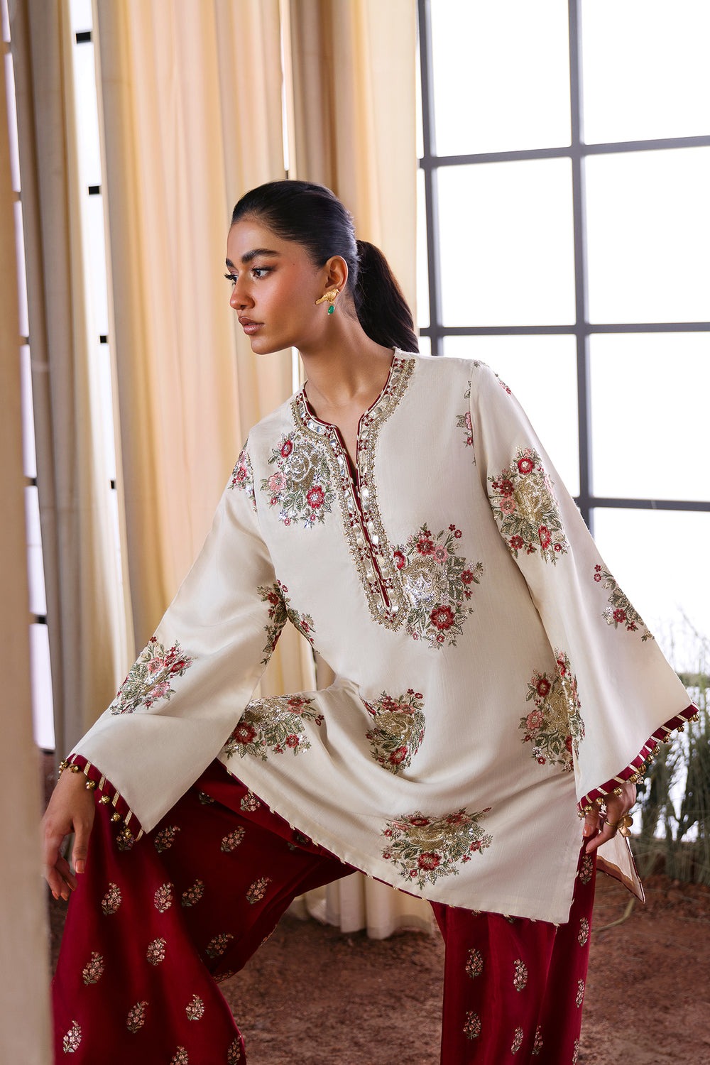 EMBROIDERED SUIT