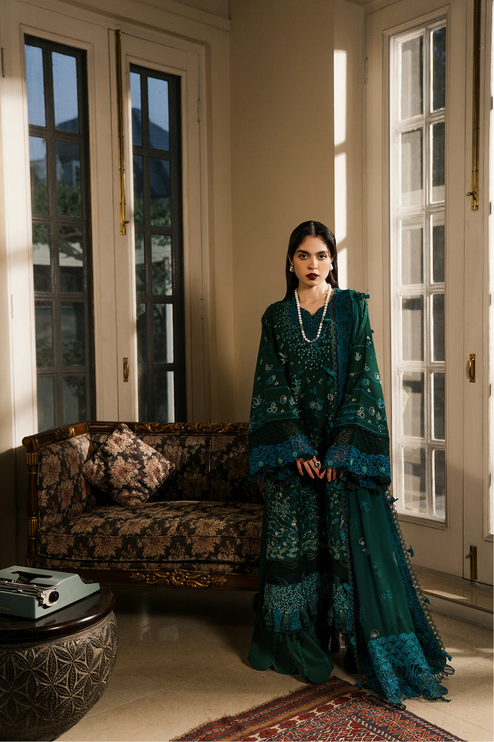 Embroidered Lawn Suit