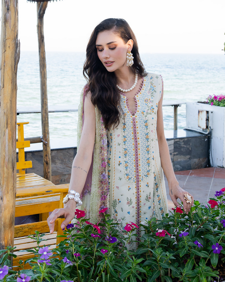 3Pc Lawn Embroidered Suit