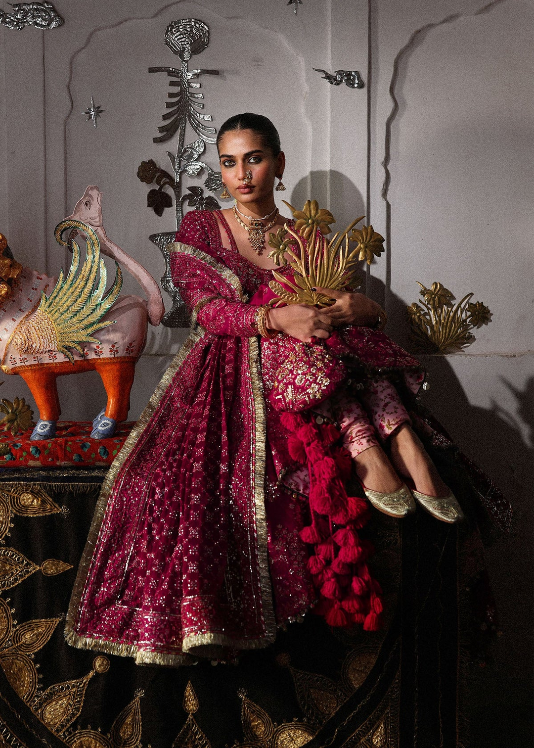 Luxury Festive Unstitched Suit