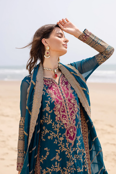 3 Piece Embroirdered Chiffon