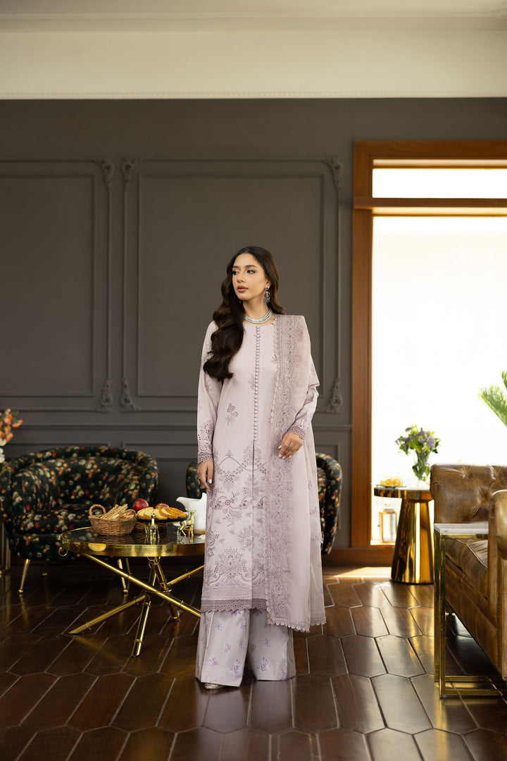 Embroidered 3-Piece Lawn Suit