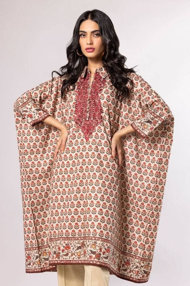 KHAADI UNSTITCHED LAWN 2 PC