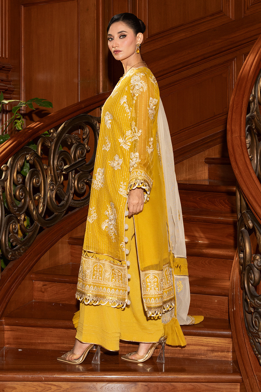 Embroidered Shirt Shalwar Dupatta