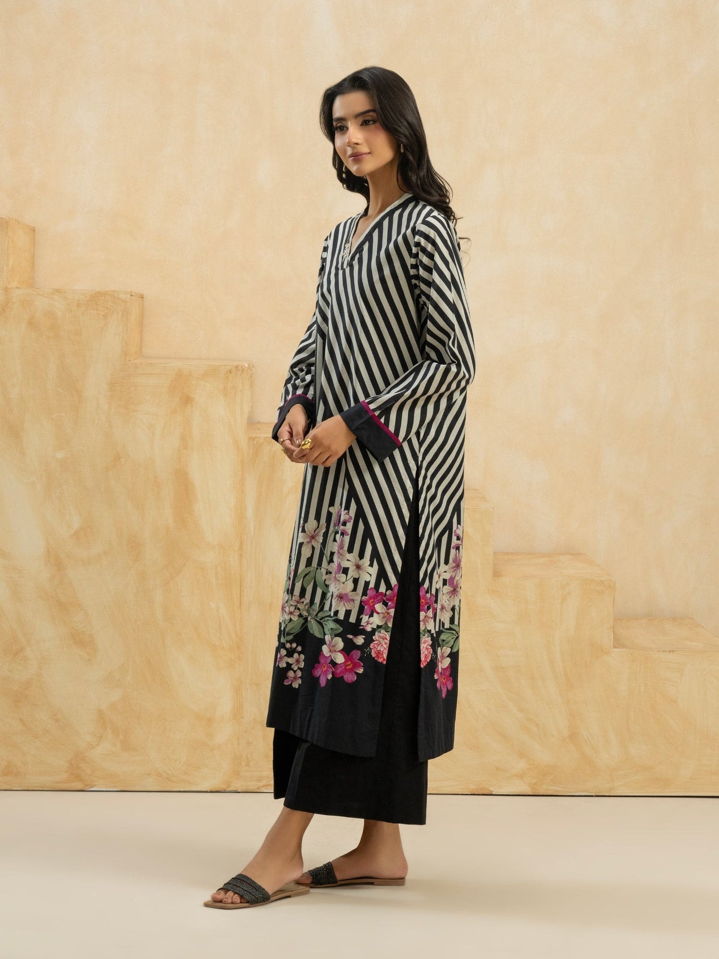 Viscose Shirt-Printed (Pret)