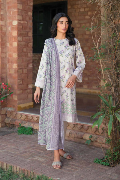 SAHAR Printed Lawn 3 Piece || S24-PL-V2-05