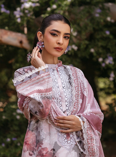 ZAINAB CHOTTANI-TAHRA LAWN - ZINNIA