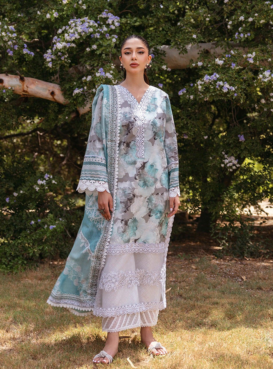 ZAINAB CHOTTANI-TAHRA LAWN - ZINNIA