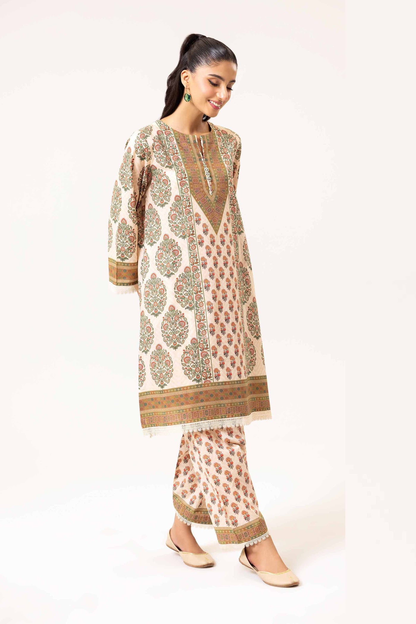 Nishat Linen || 2 Piece - Printed Suit - 42402144