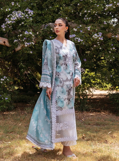 ZAINAB CHOTTANI-TAHRA LAWN - ZINNIA