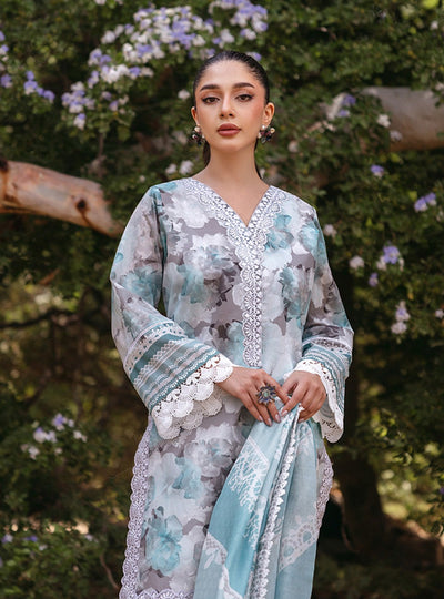 ZAINAB CHOTTANI-TAHRA LAWN - ZINNIA