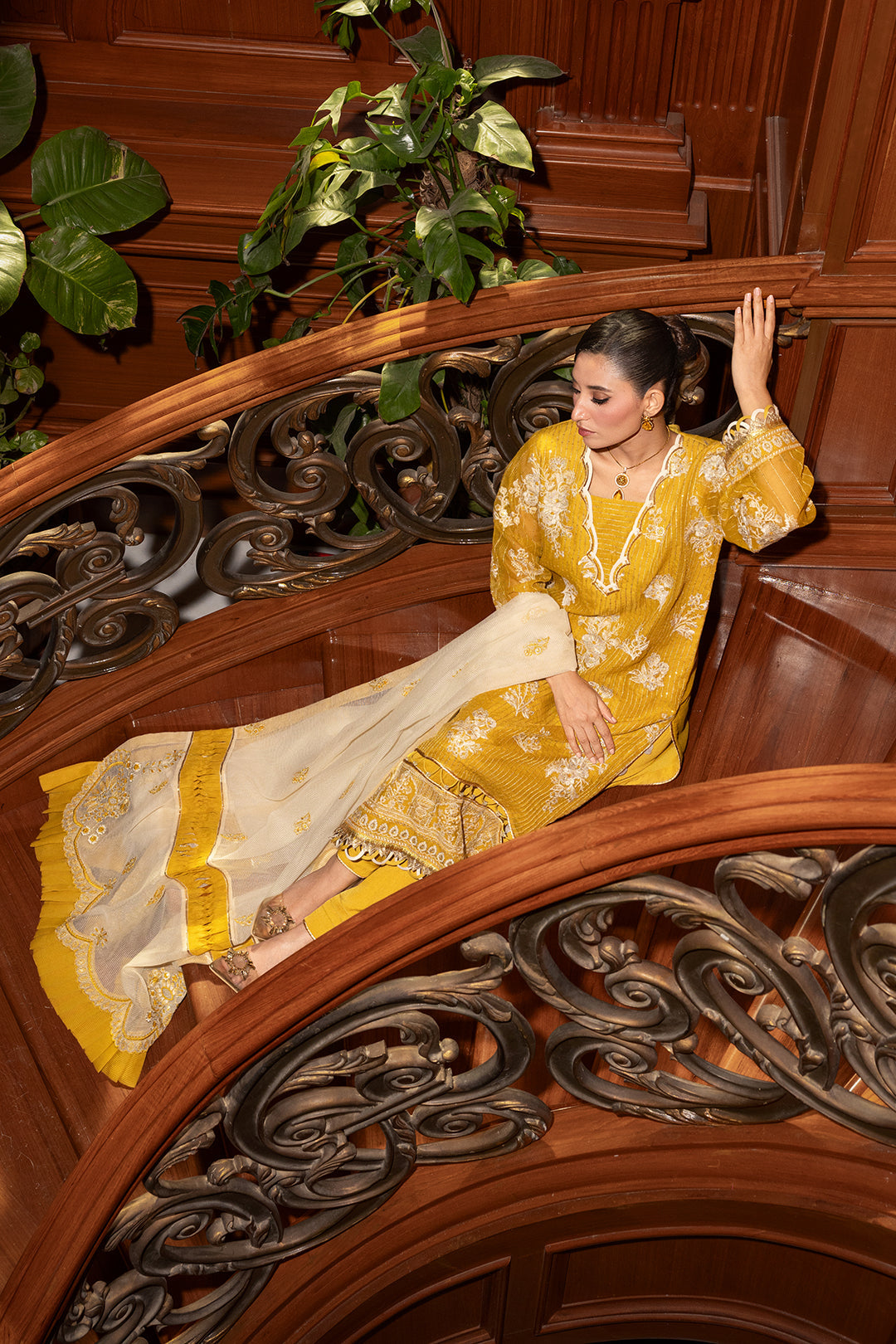 Embroidered Shirt Shalwar Dupatta