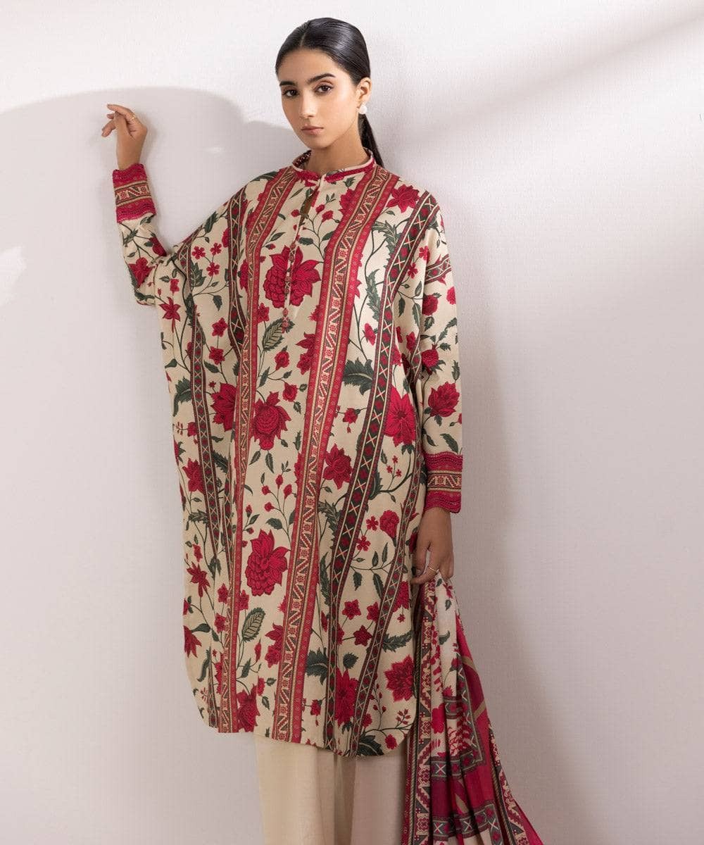 SAPPHIRE U2DSG24V52UC Printed Lawn Suit