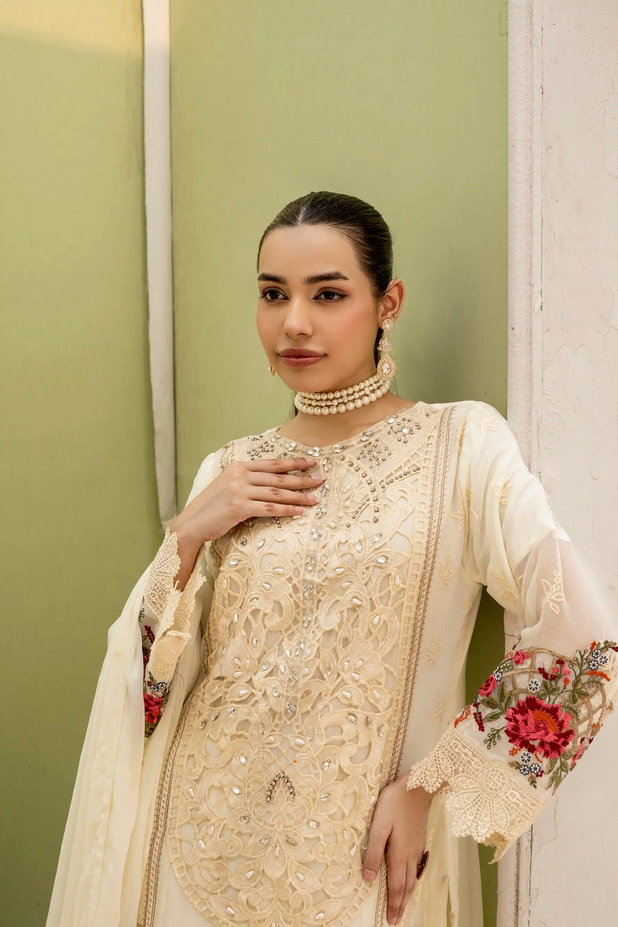 Uffaq EMBROIDRED CHIFFON