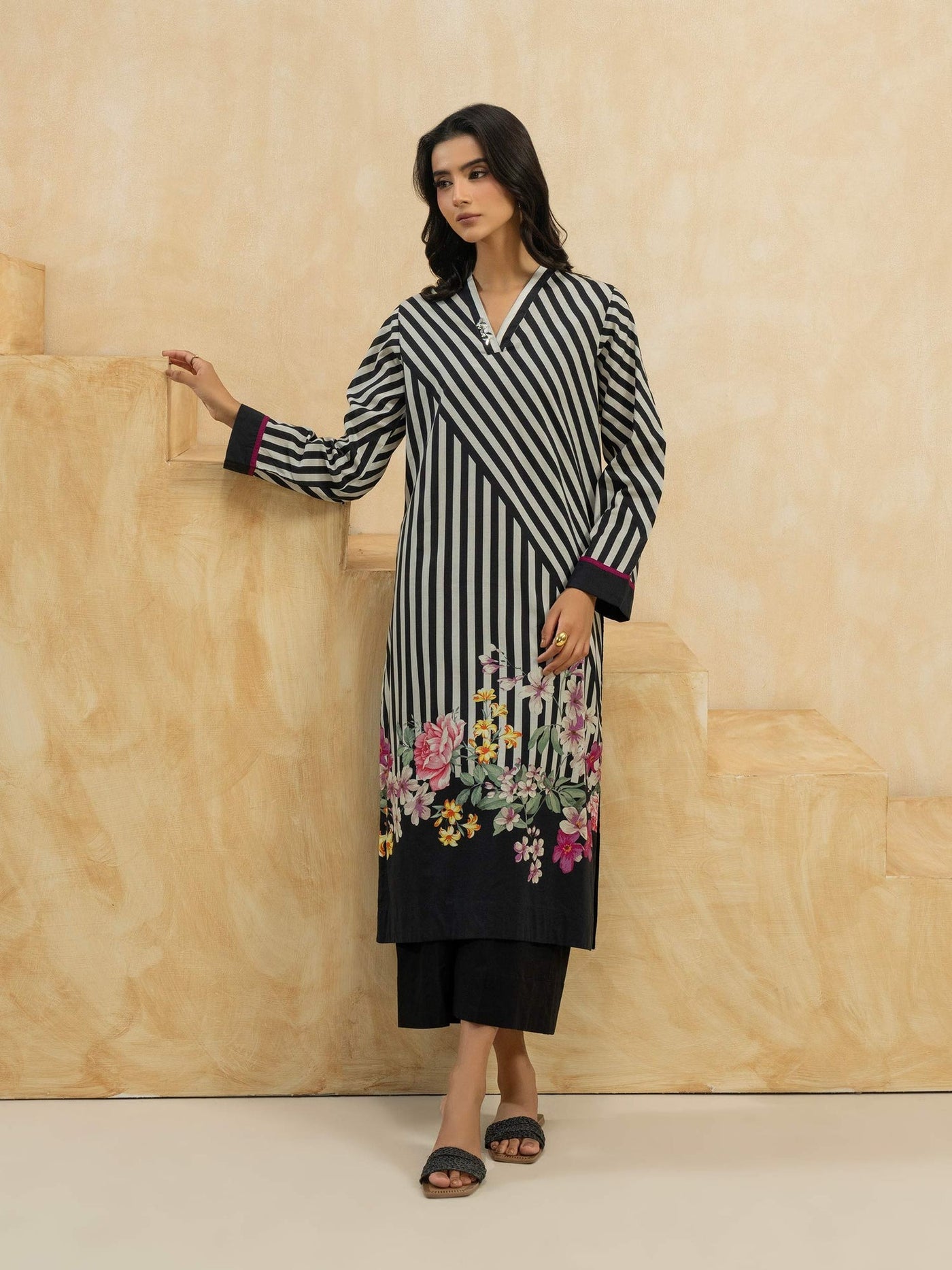 Viscose Shirt-Printed (Pret)