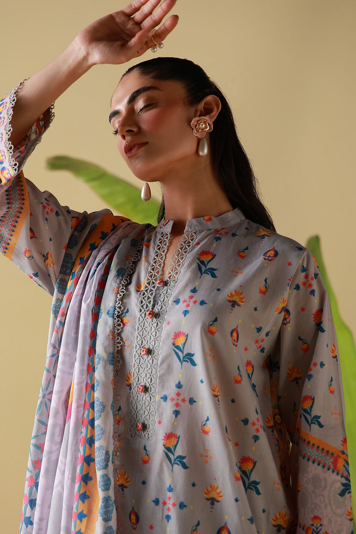 Mirha Unstitched Printed Lawn