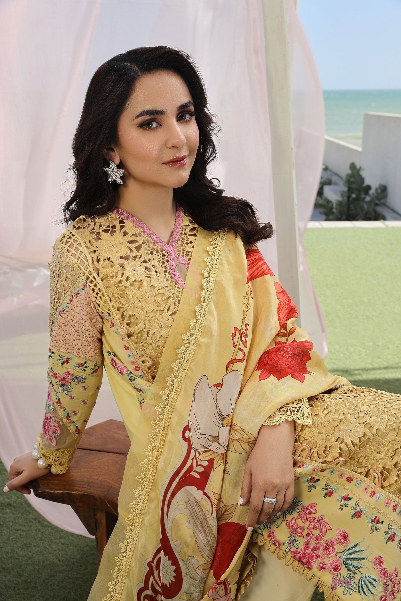 MARYAM HUSSAIN LUXURY LAWN-TROPICA