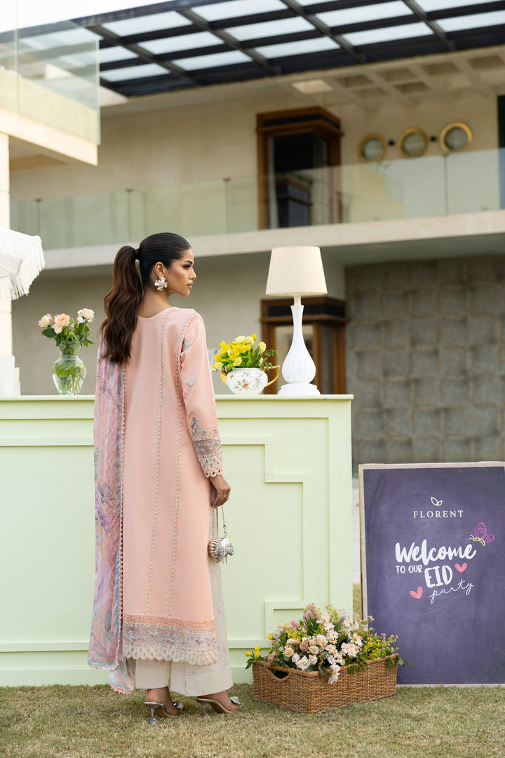 Embroidered 3-Piece Lawn Suit