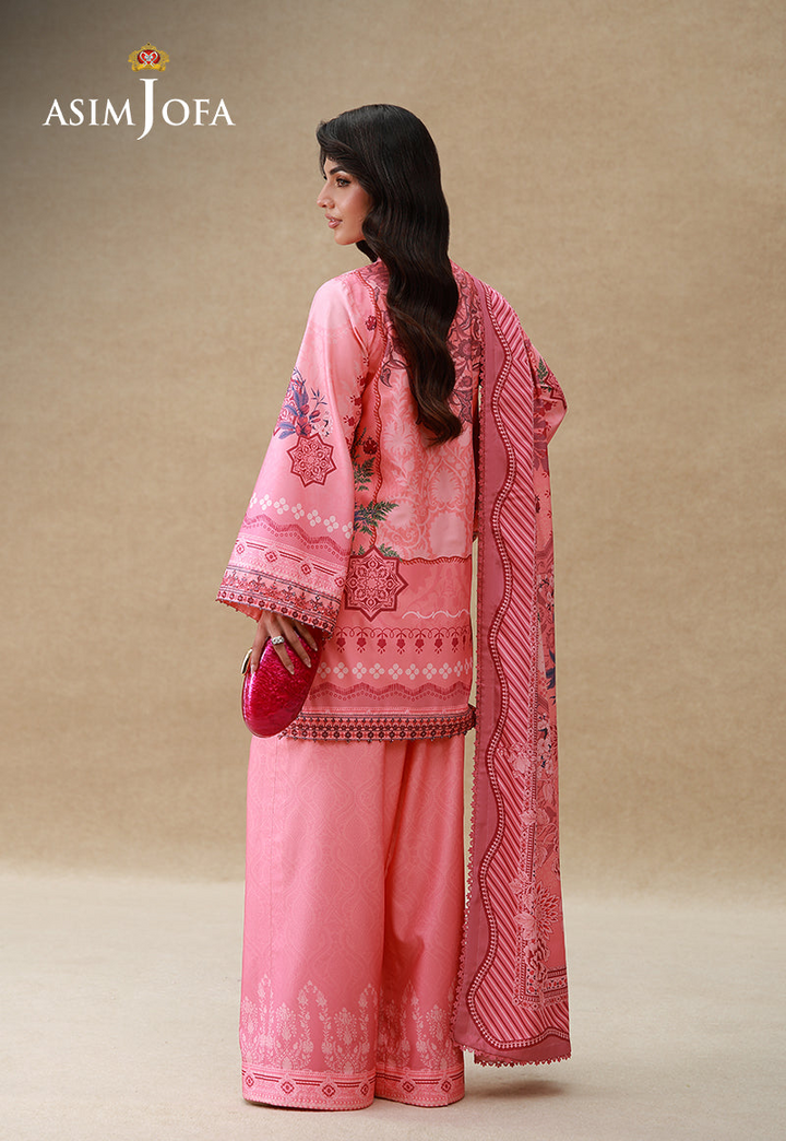 Embroidered Crepe Silk Unstitched 3 Pcs