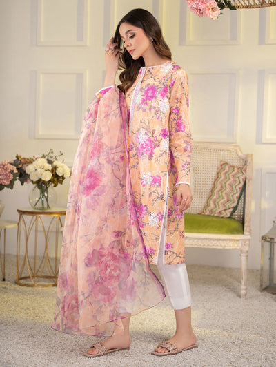 LIMELIGHT UNSTITCHED PRINTED LAWN