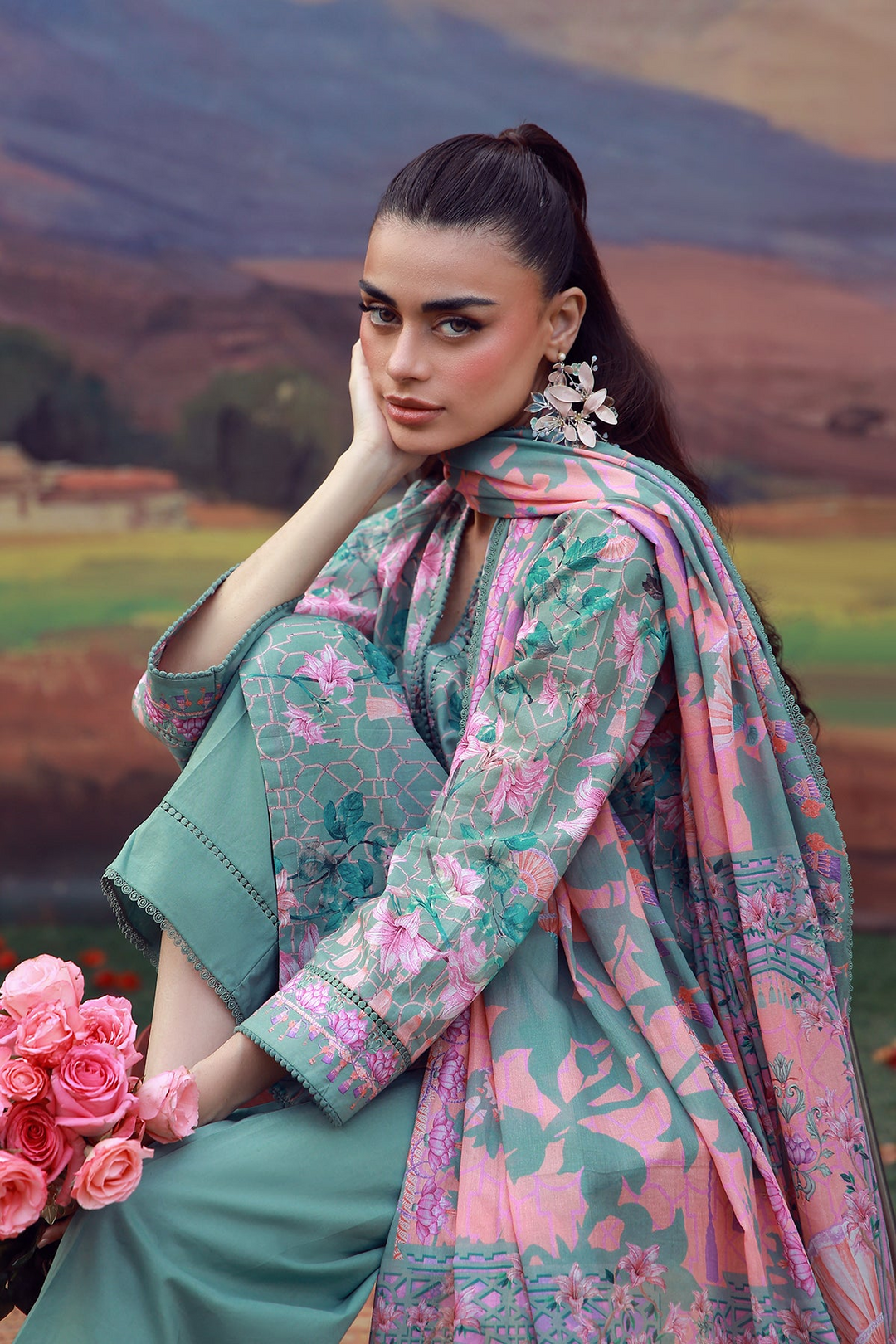 Mirha Unstitched Printed Lawn