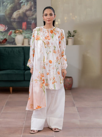 CHIKANKARI Digital Printed Lawn Suit