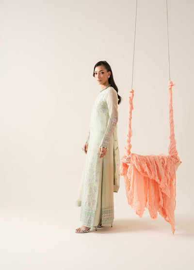 Freesia Zaib Embroirdered Chiffon