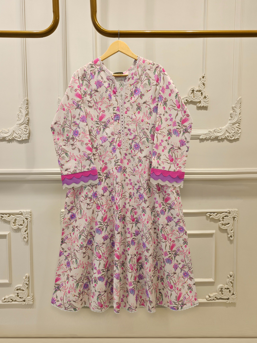 2 Piece - Digital Printed Cambric Suit