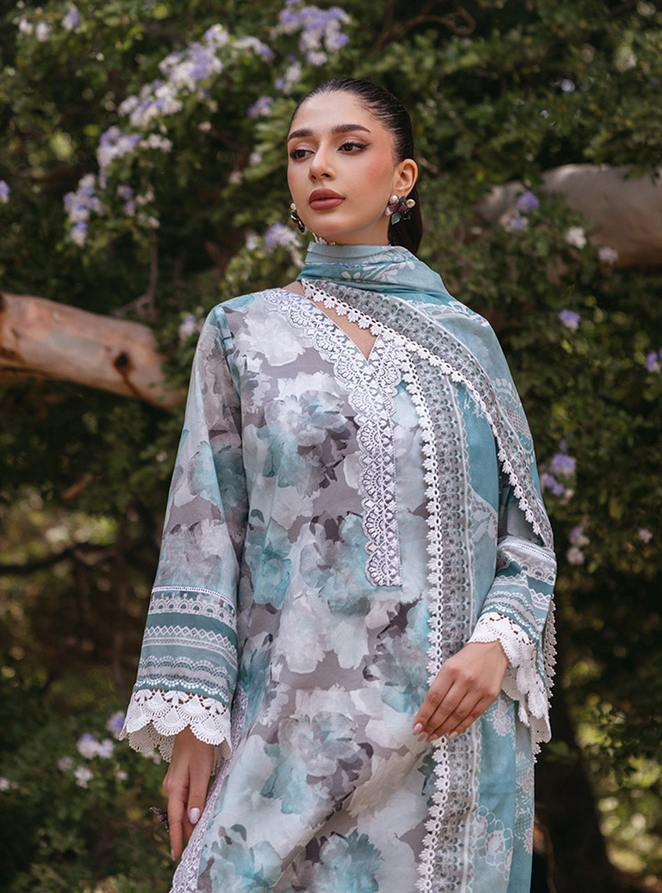 ZAINAB CHOTTANI-TAHRA LAWN - ZINNIA