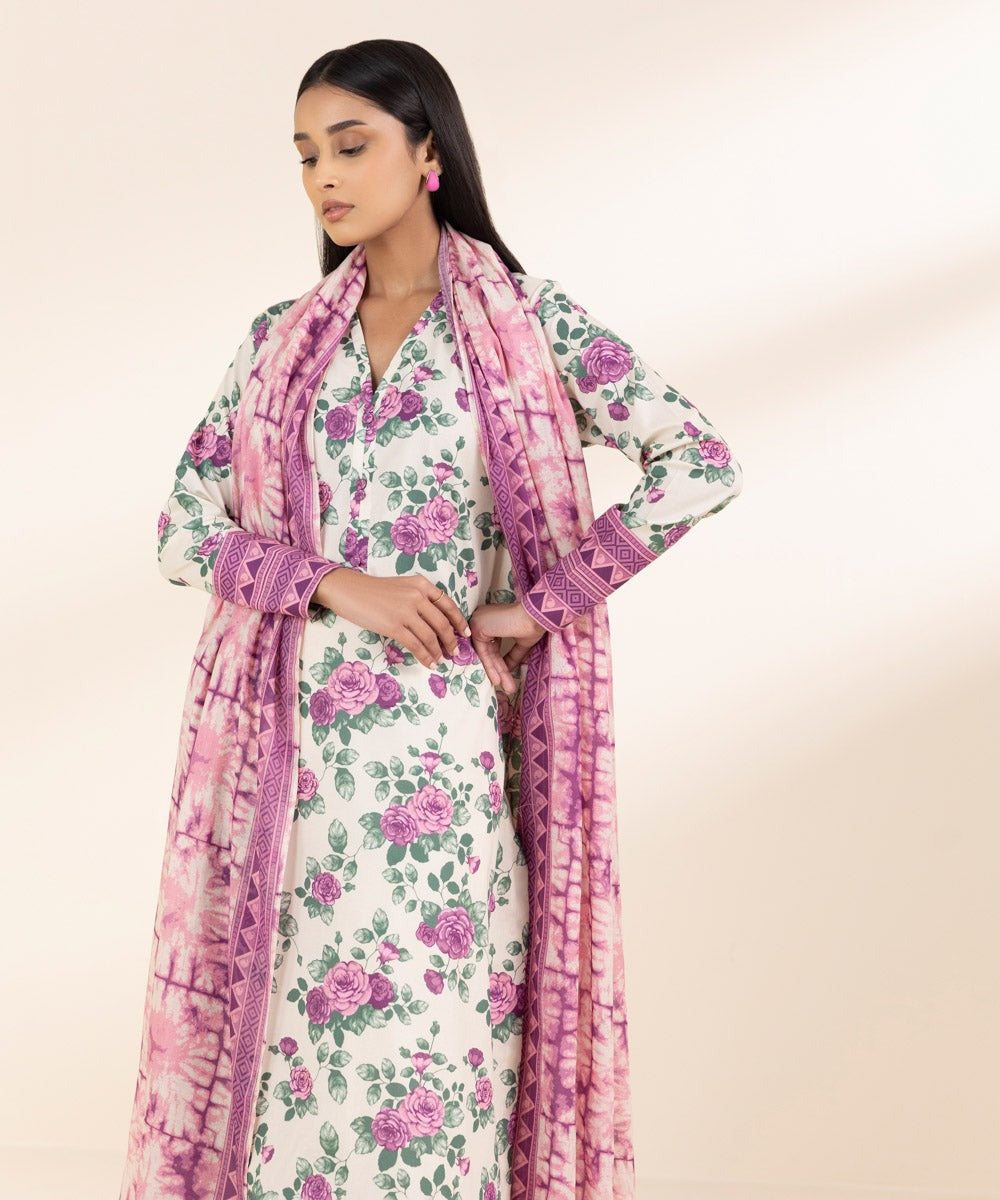 2 Piece - Embroidered Lawn Suit
