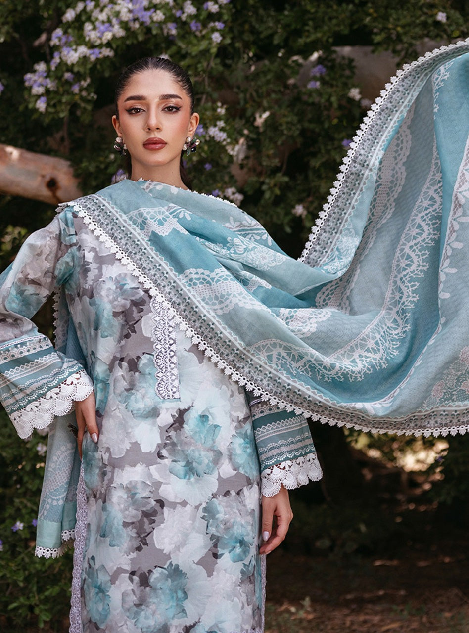 ZAINAB CHOTTANI-TAHRA LAWN - ZINNIA