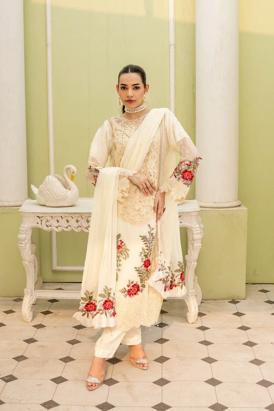 Uffaq EMBROIDRED CHIFFON