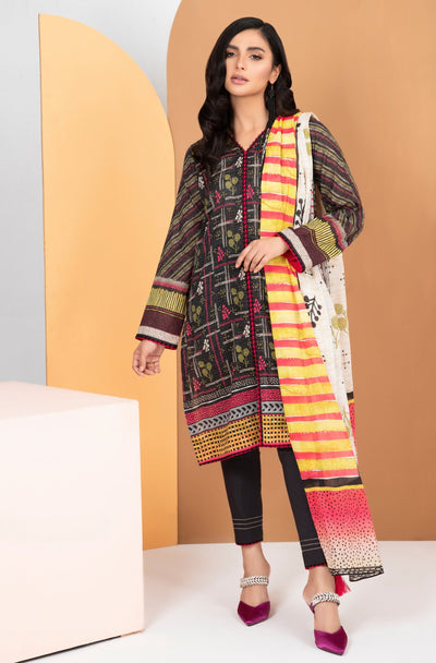 LAKHANY Unstitched Printed Lawn-KPL-2020-A