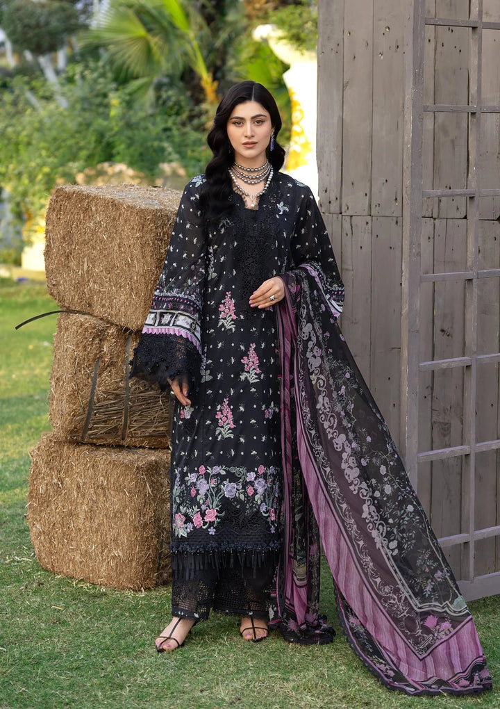 CHIKANKARI PRINTS WITH CHIFFON DUPATTA
