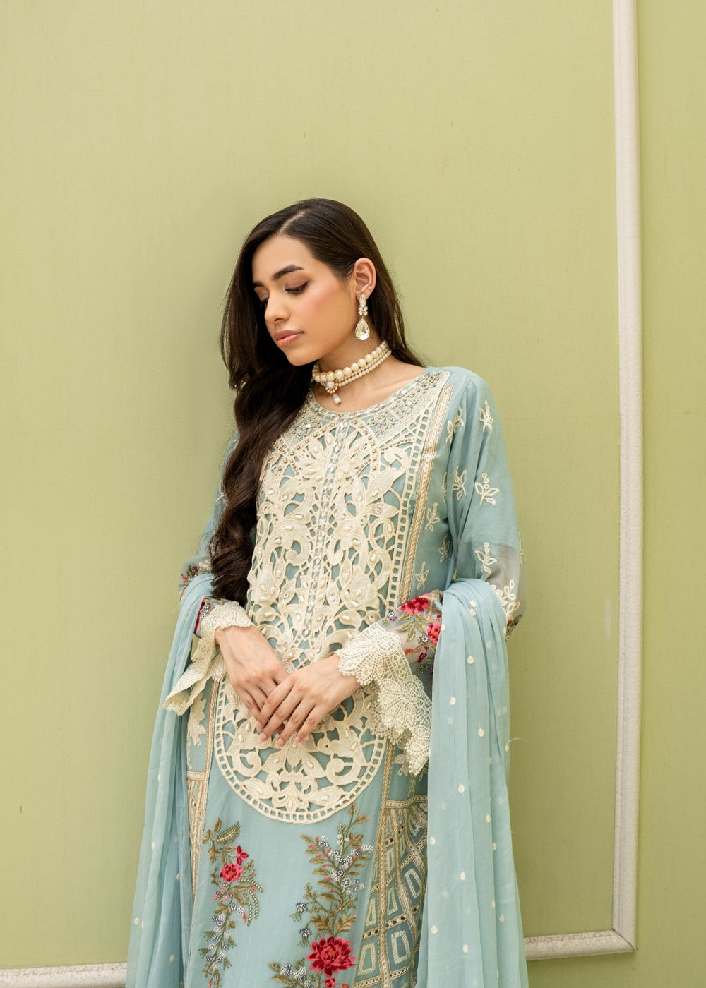 Uffaq EMBROIDRED CHIFFON