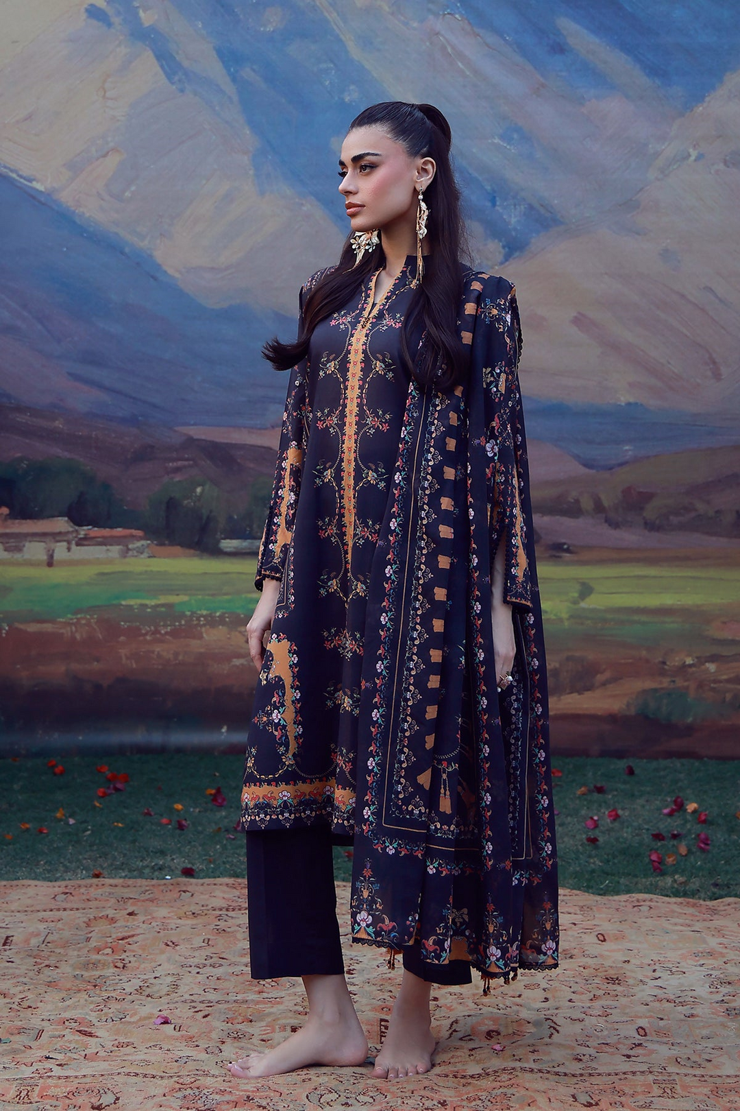 Mirha Unstitched Printed Lawn