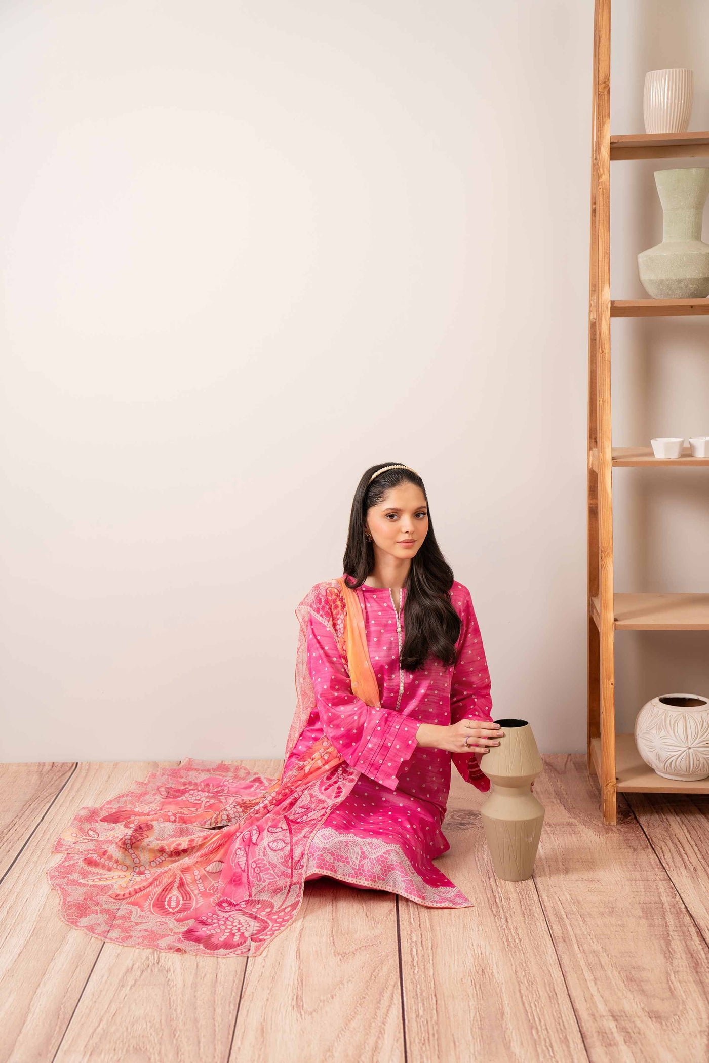 NISHAT LINEN Printed Suit 3 piece