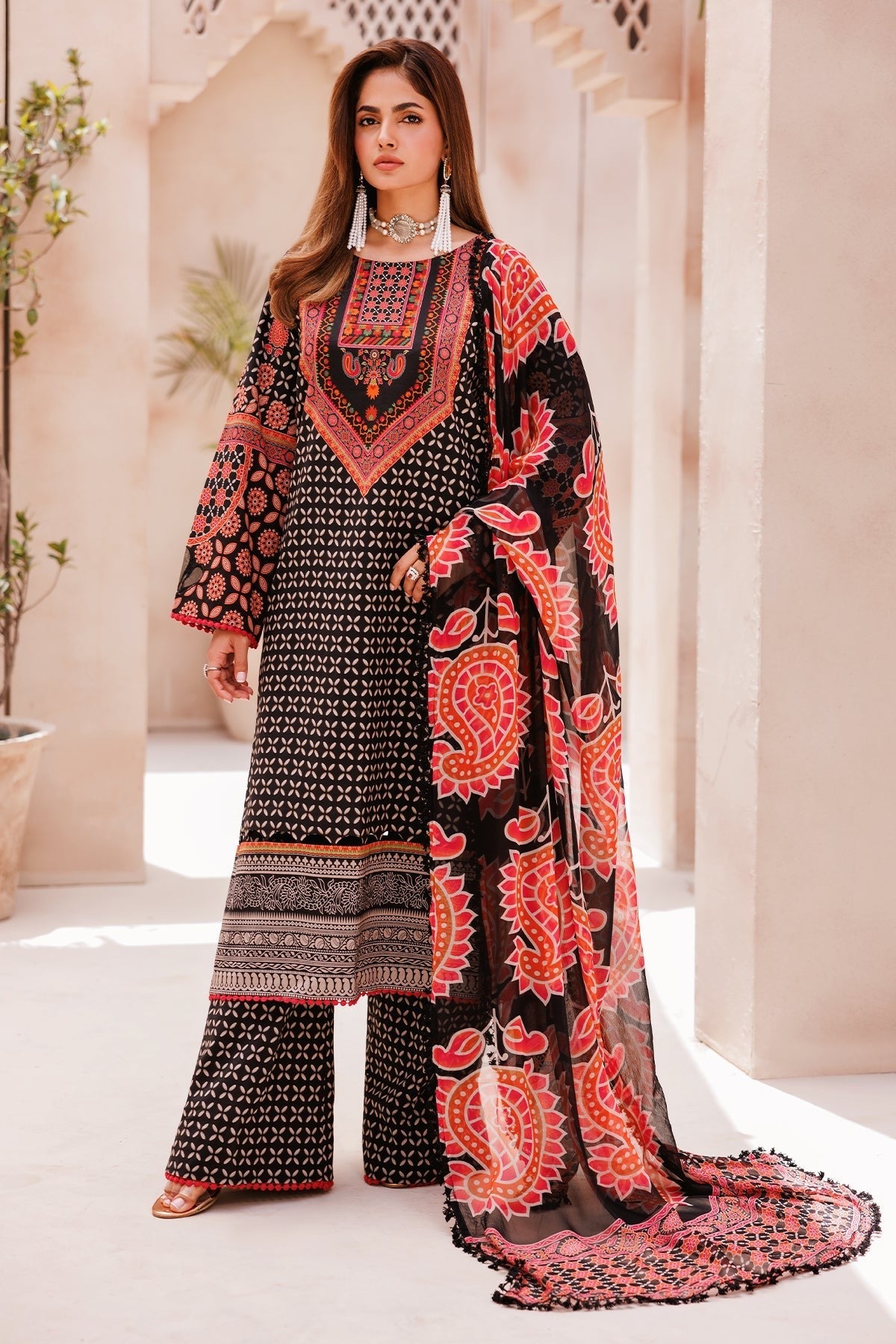 Charizma C-prints Unstitched Printed Lawn CP4-58