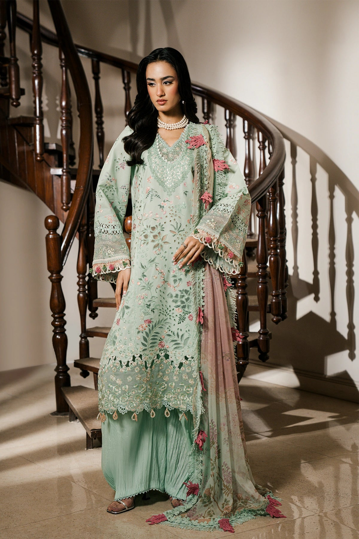 Embroidered Lawn Suit