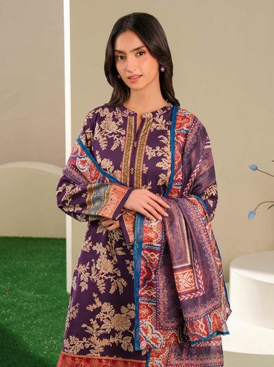 3 Piece Lawn Suit-Printed (Unstitched)