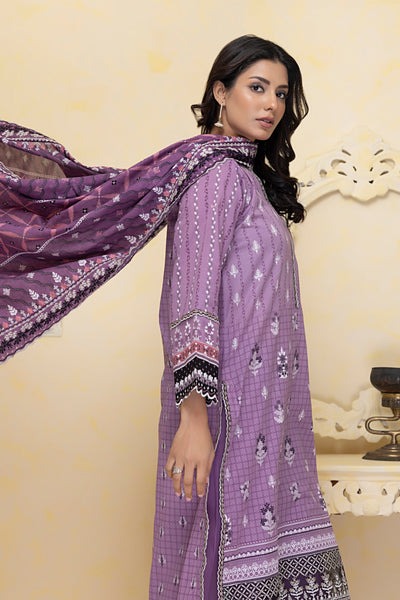 LAKHANY Unstitched Embroidered Lawn SED-ZH-0008