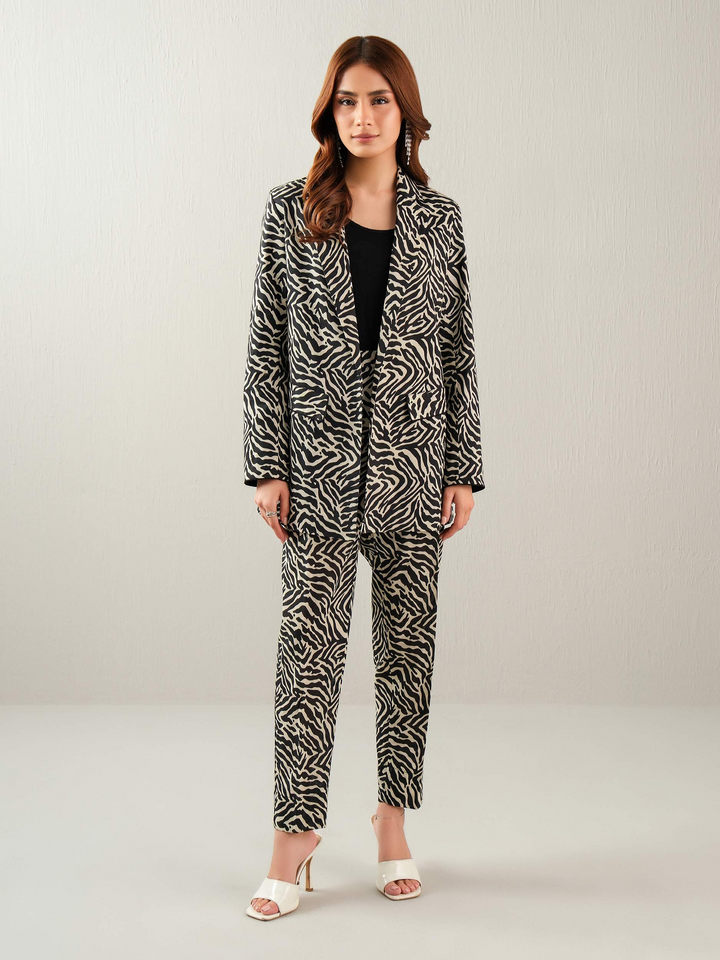 Textured Cotton Shirt-Printed (Unstitched)