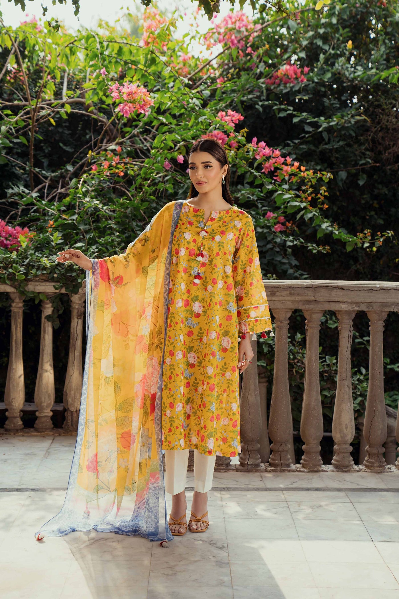 NISHAT LENEN SUPER FINE LAWN