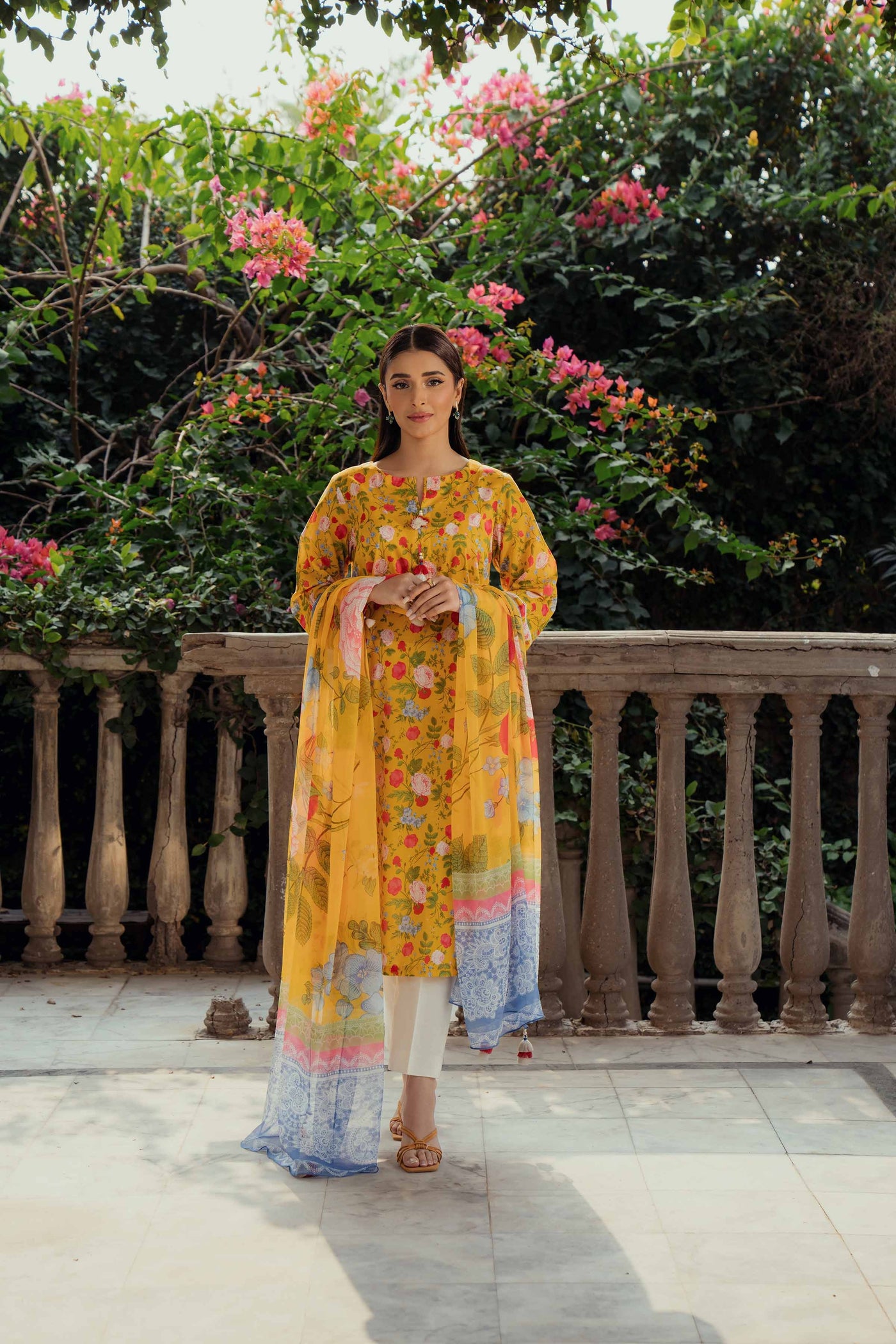 NISHAT LENEN SUPER FINE LAWN