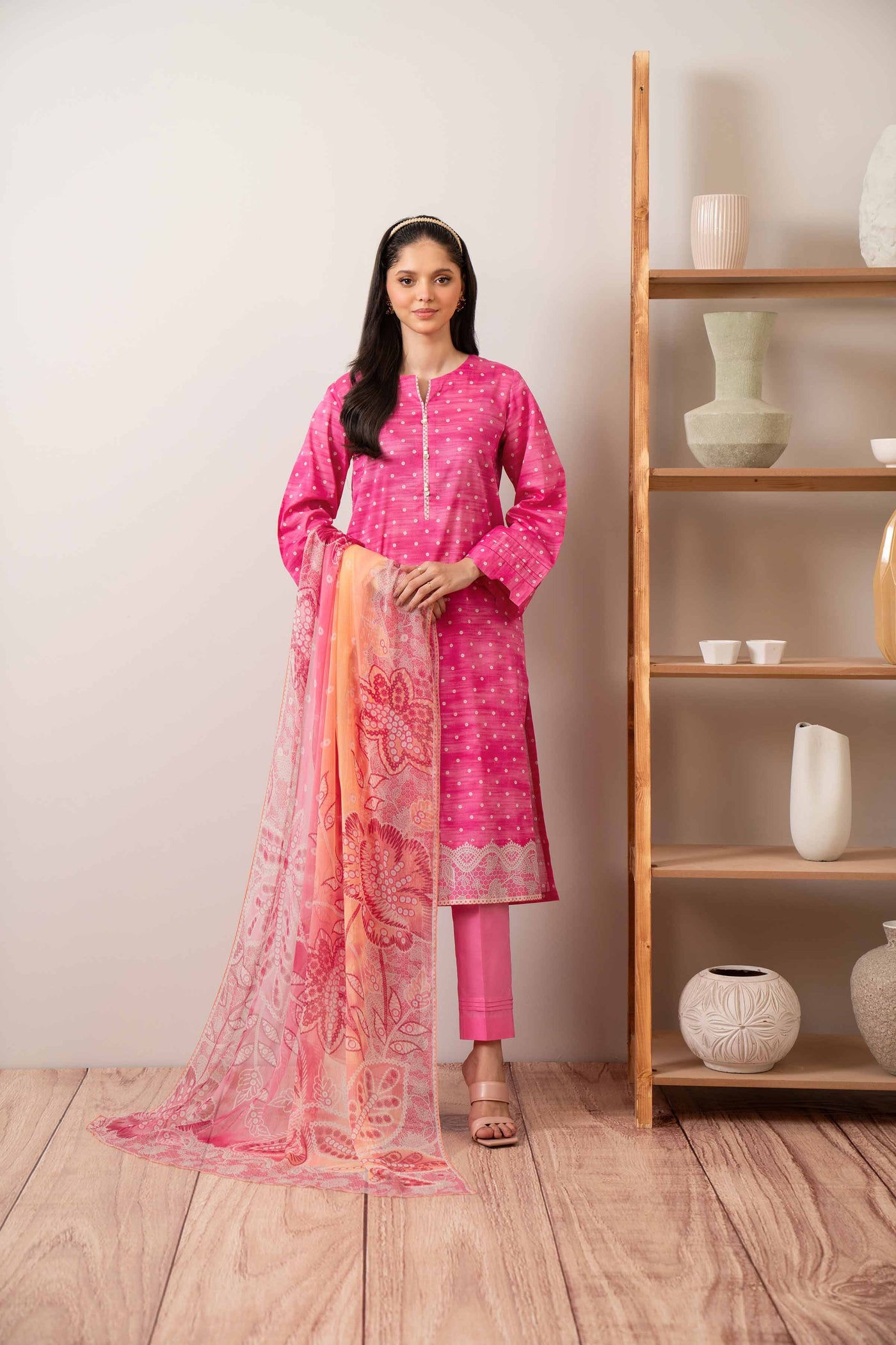 NISHAT LINEN Printed Suit 3 piece