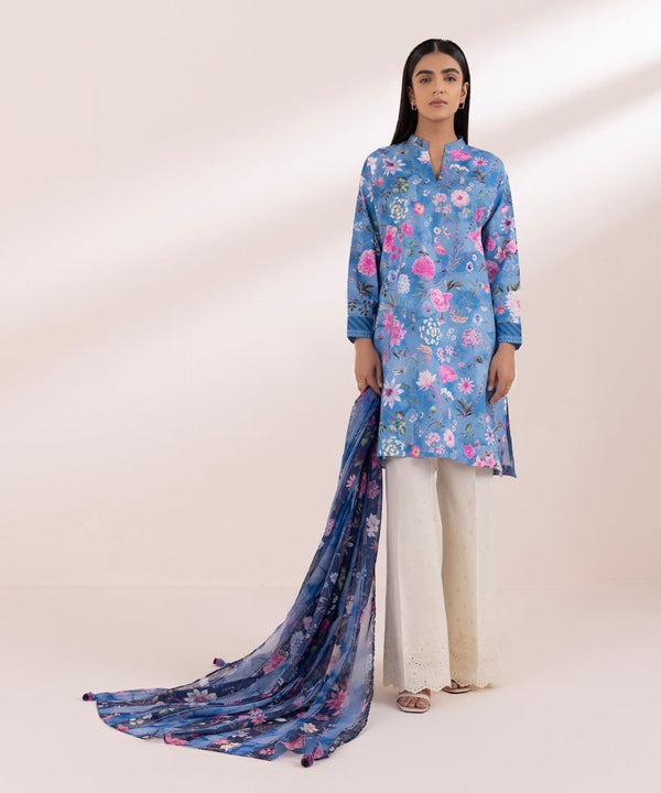 SAPPHIRE U3PDY24DFV42 Printed Lawn Suit