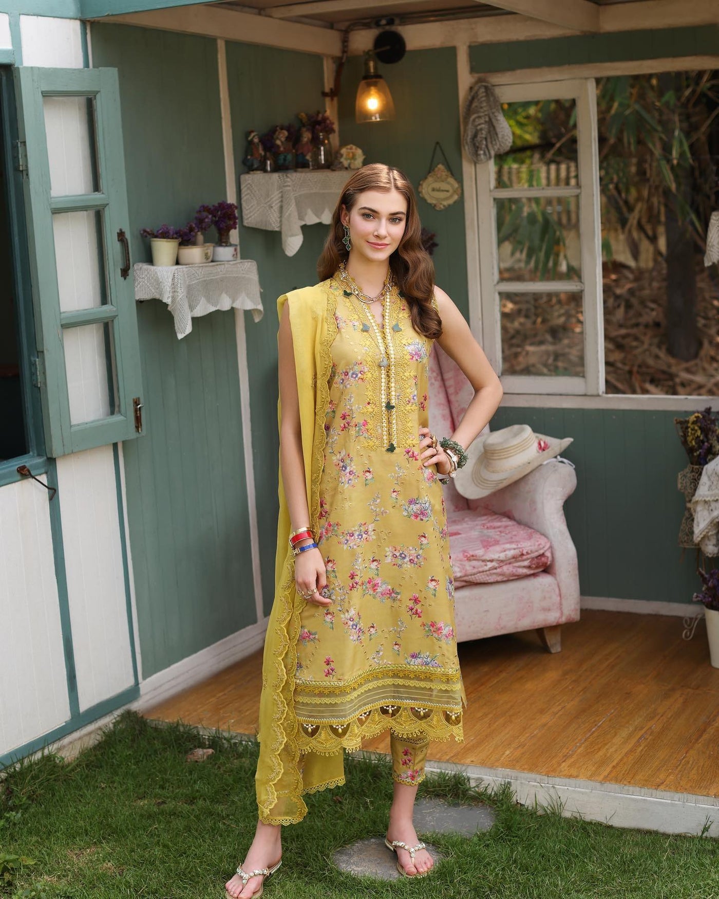 NOOR LUXE PRINTKARI DIGITAL PRINTED LAWN