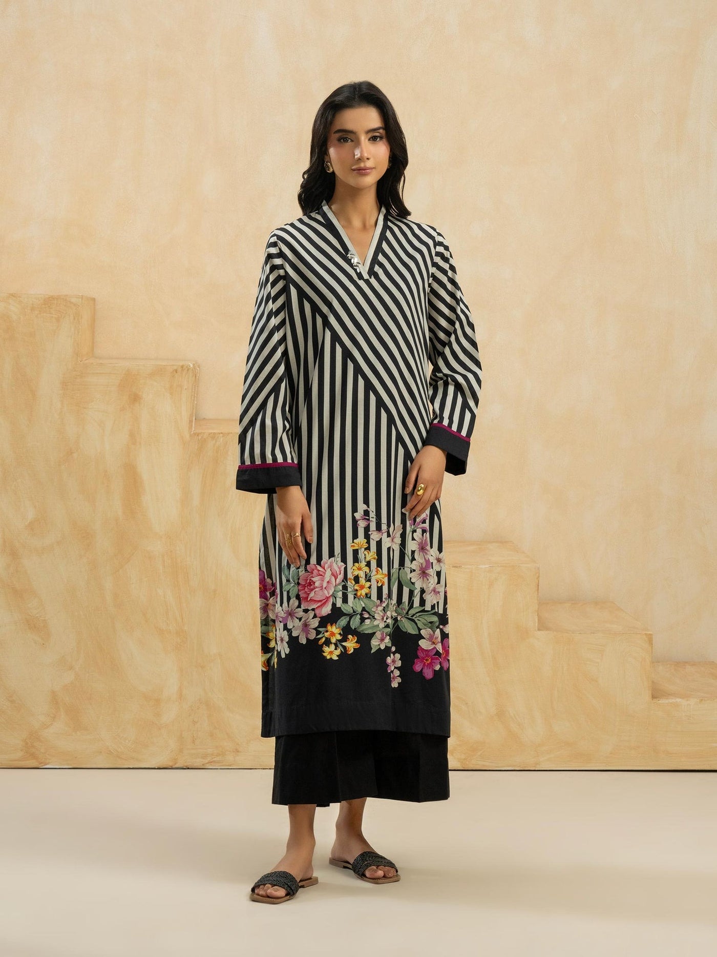 Viscose Shirt-Printed (Pret)